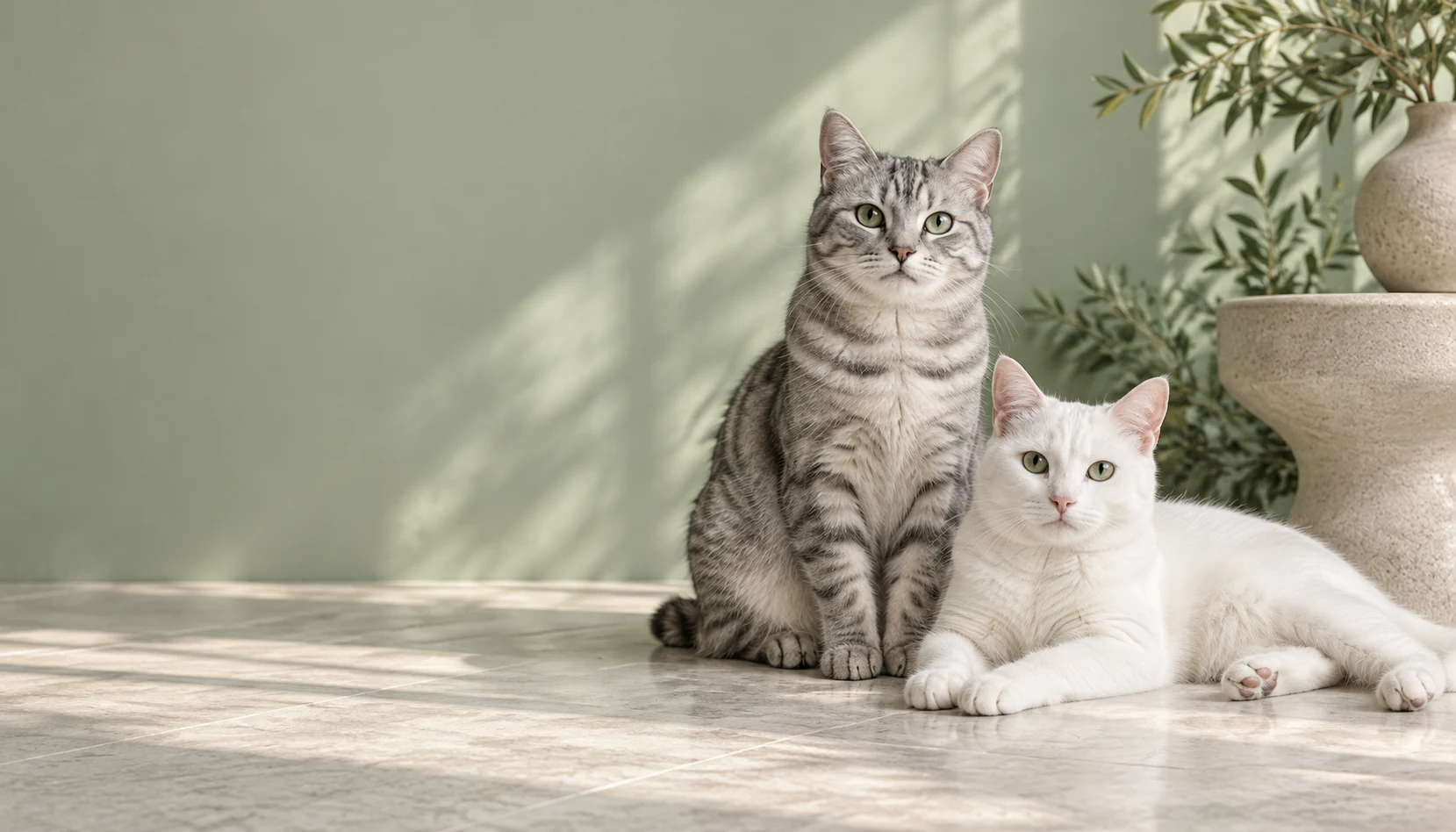 Gatos em ambiente acolhedor — imagem ilustrativa