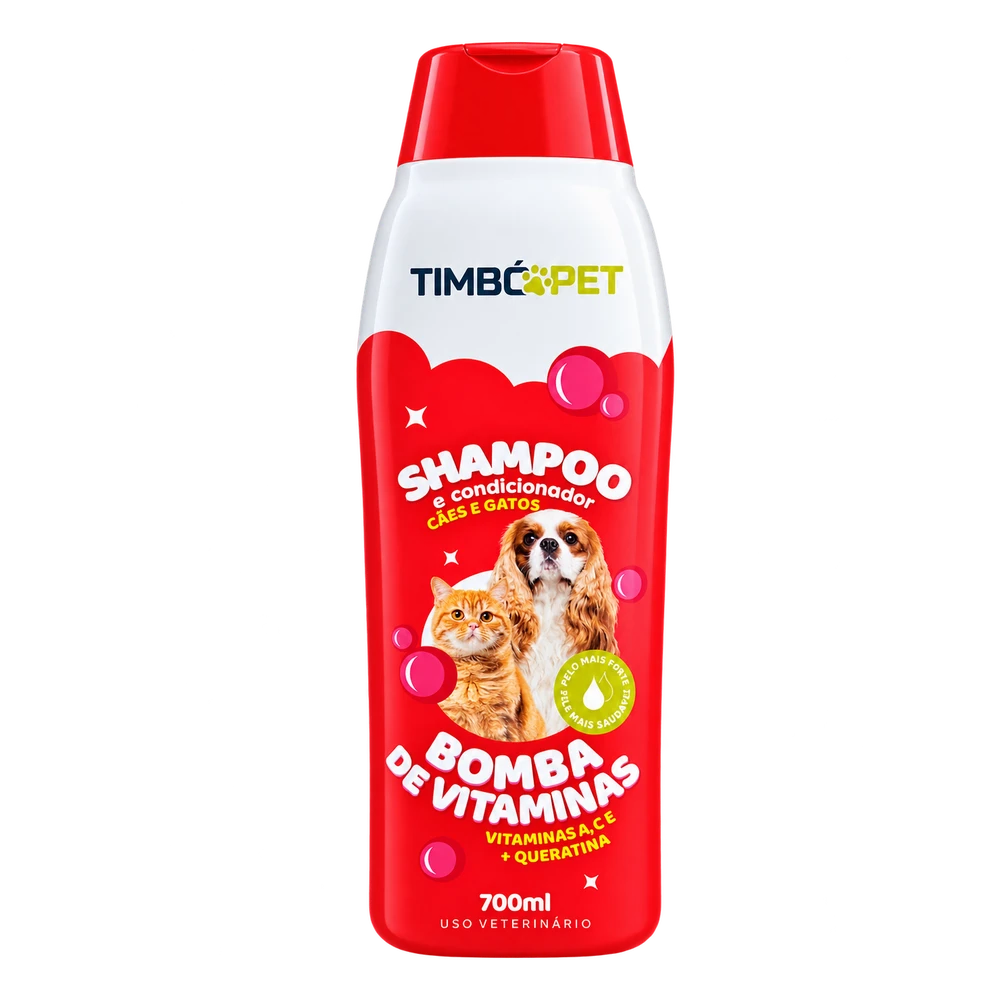 Shampoo e Condicionador Bomba de Vitaminas — 700 ml