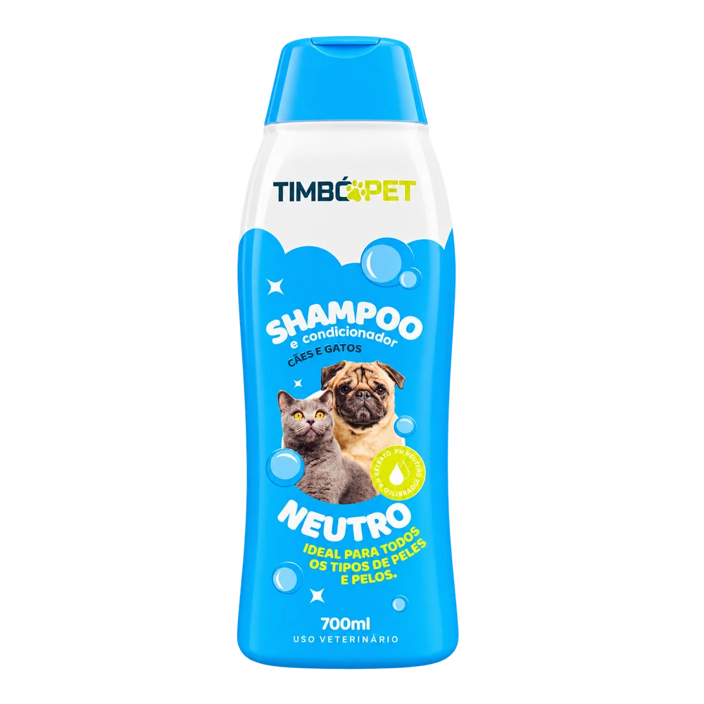 Shampoo e Condicionador Neutro — 700 ml