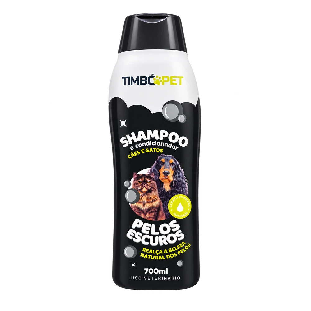 Shampoo e Condicionador Pelos Escuros — 700 ml